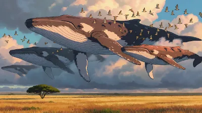 Himmelswal Migration