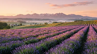 Furano Lavender Dawn