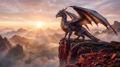 Dragon du Levant sur les Falaises de Cannelle
