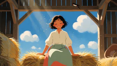 Hayball-Schläfchen im Sommer
