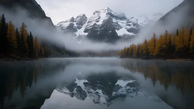 Lac Alpin Miroir