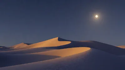 Dunes lune claires