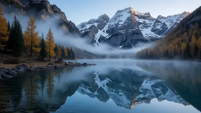 Alpiner Spiegelsee