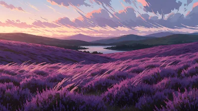 Fleur de Heather des Hautes Terres