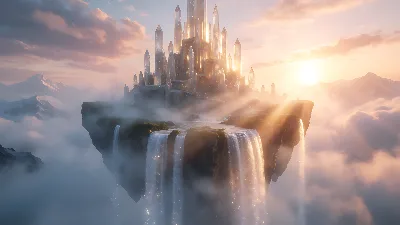 Catedral de Cristal al Amanecer