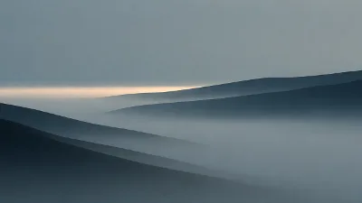 Brouillard de vallée en S