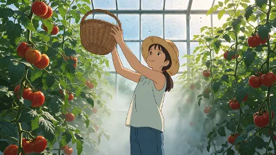 Tomates en Serre