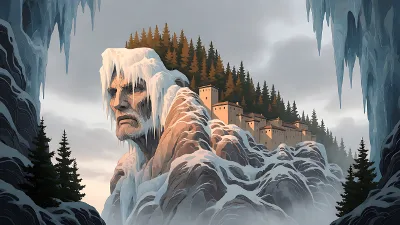 Eisiger Titanenruh