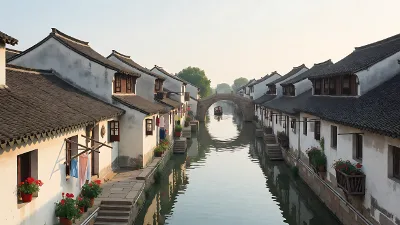 Morgengrauen in der Wasserstadt