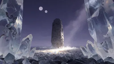 Kristallwüste-Monolith
