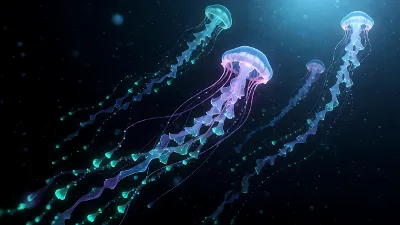 Biolumineszente Tiefsee