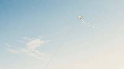Drachen im weiten Himmel