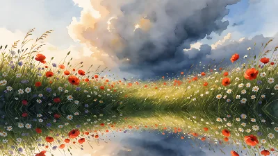 Tempête de Prairie Fleurie