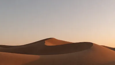 Dunes au crépuscule