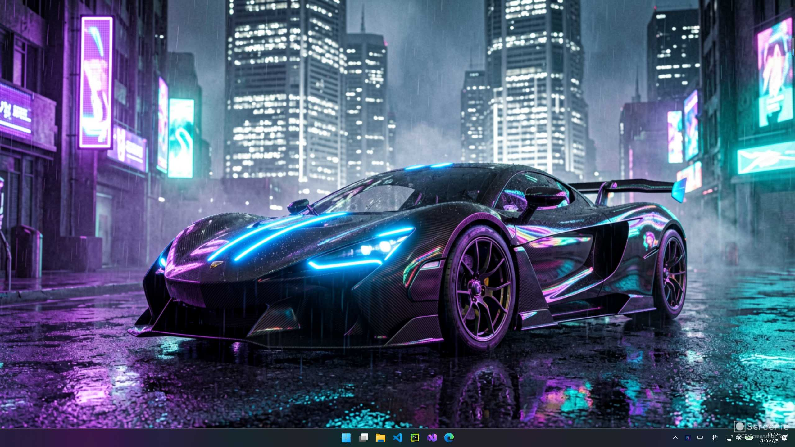 Anime style wallpaper